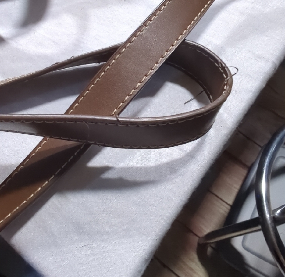 Blue and Brown Weave Shoulder Bag By Liz Claiborne - Picture 10 of 15